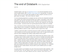 Tablet Screenshot of dotabank.com